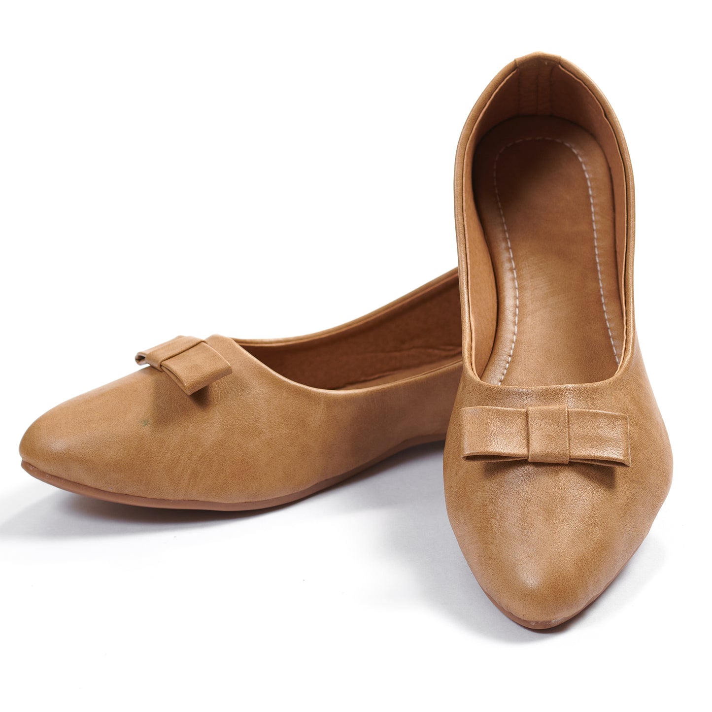 RAVIS Women’s Tan Brown Ballerina Shoes