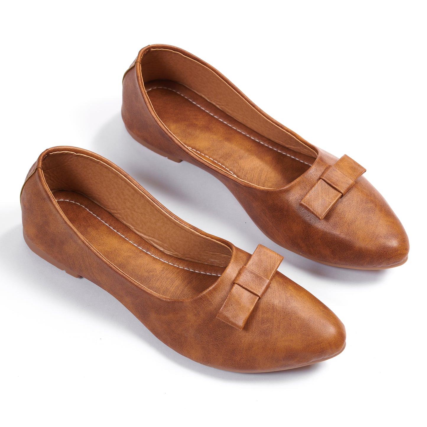 RAVIS Women’s Tan Brown Ballerina Shoes