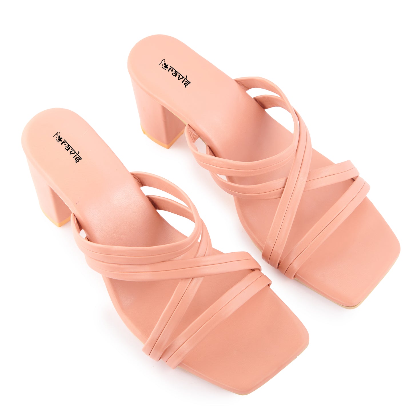 RAVIS Criss-Cross Elegance Heels