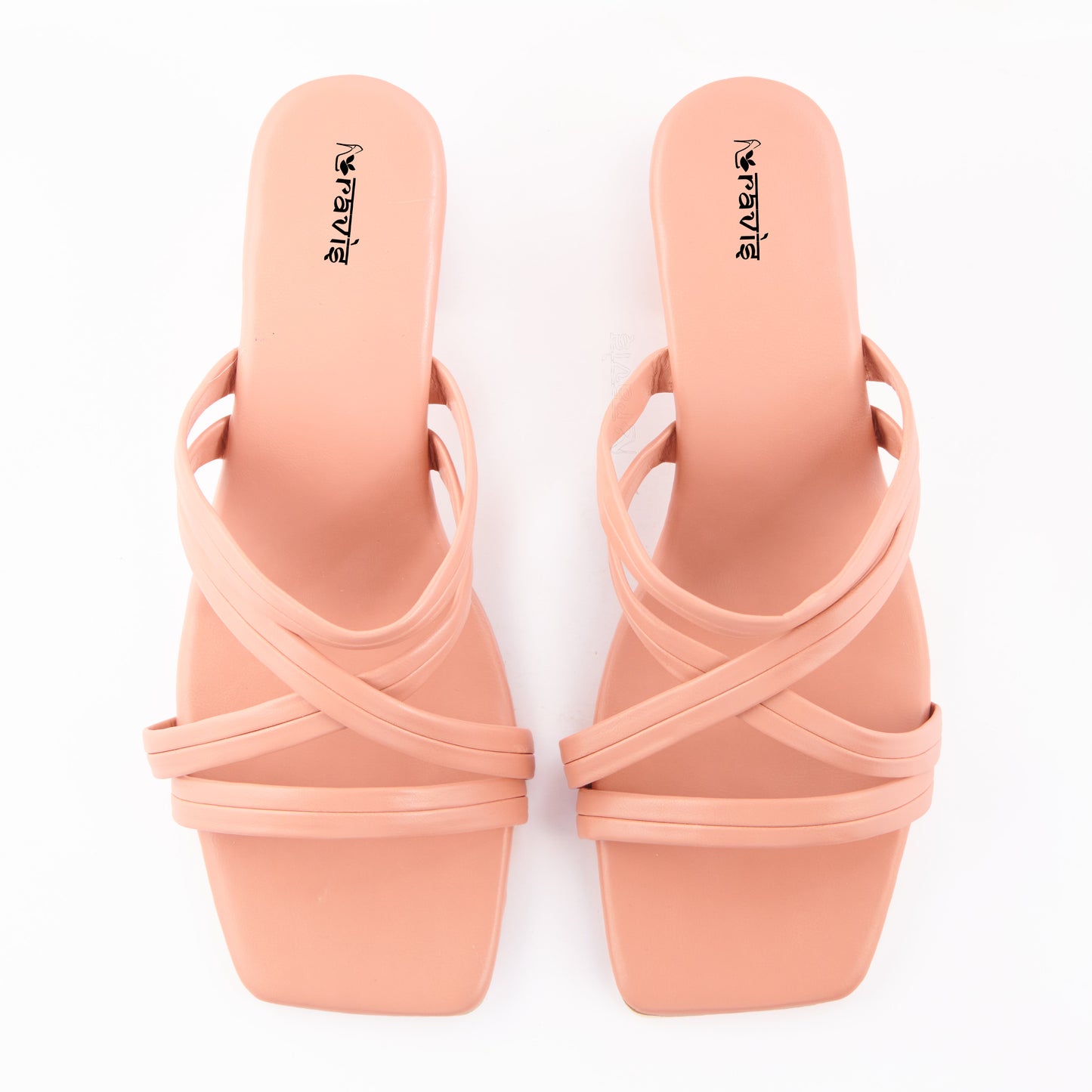 RAVIS Criss-Cross Elegance Heels