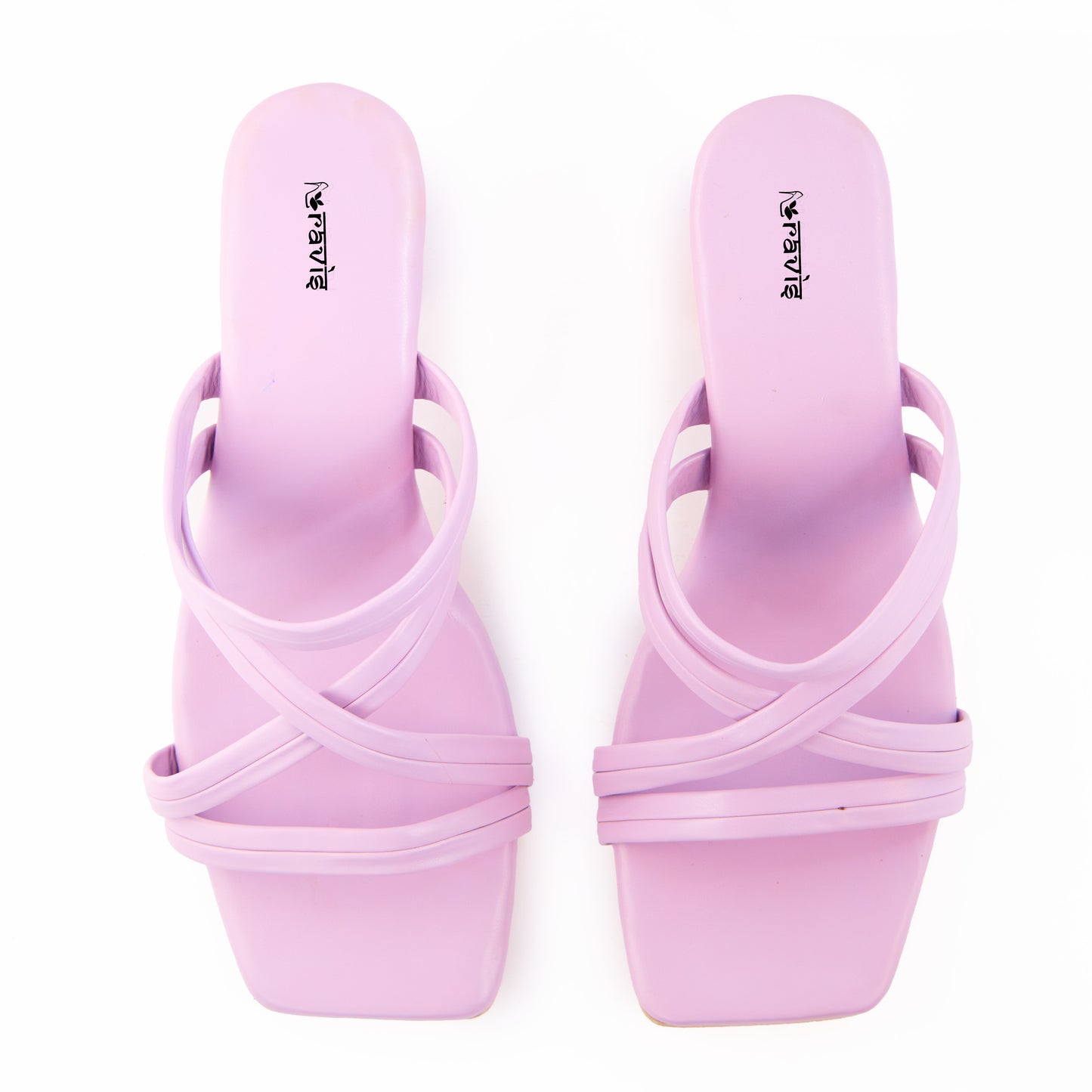 RAVIS Criss-Cross Elegance Heels
