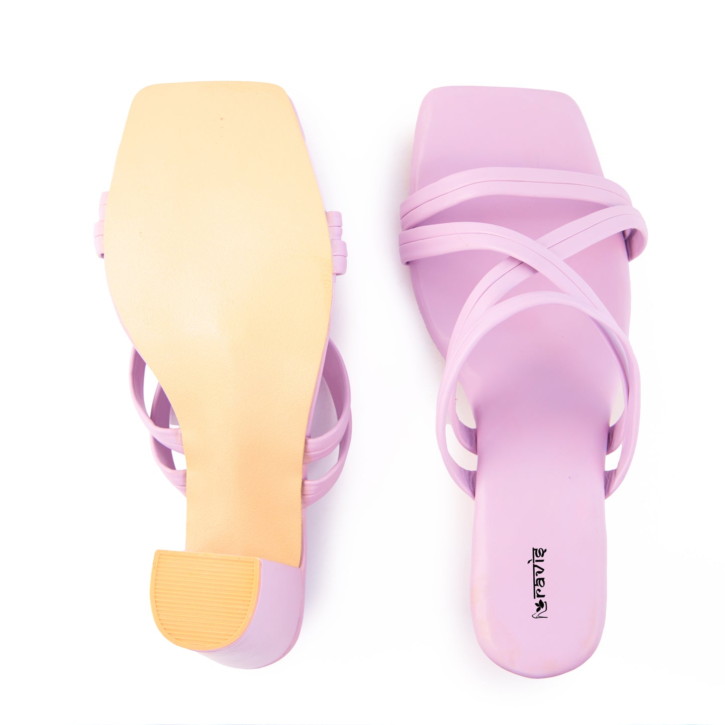 RAVIS Criss-Cross Elegance Heels