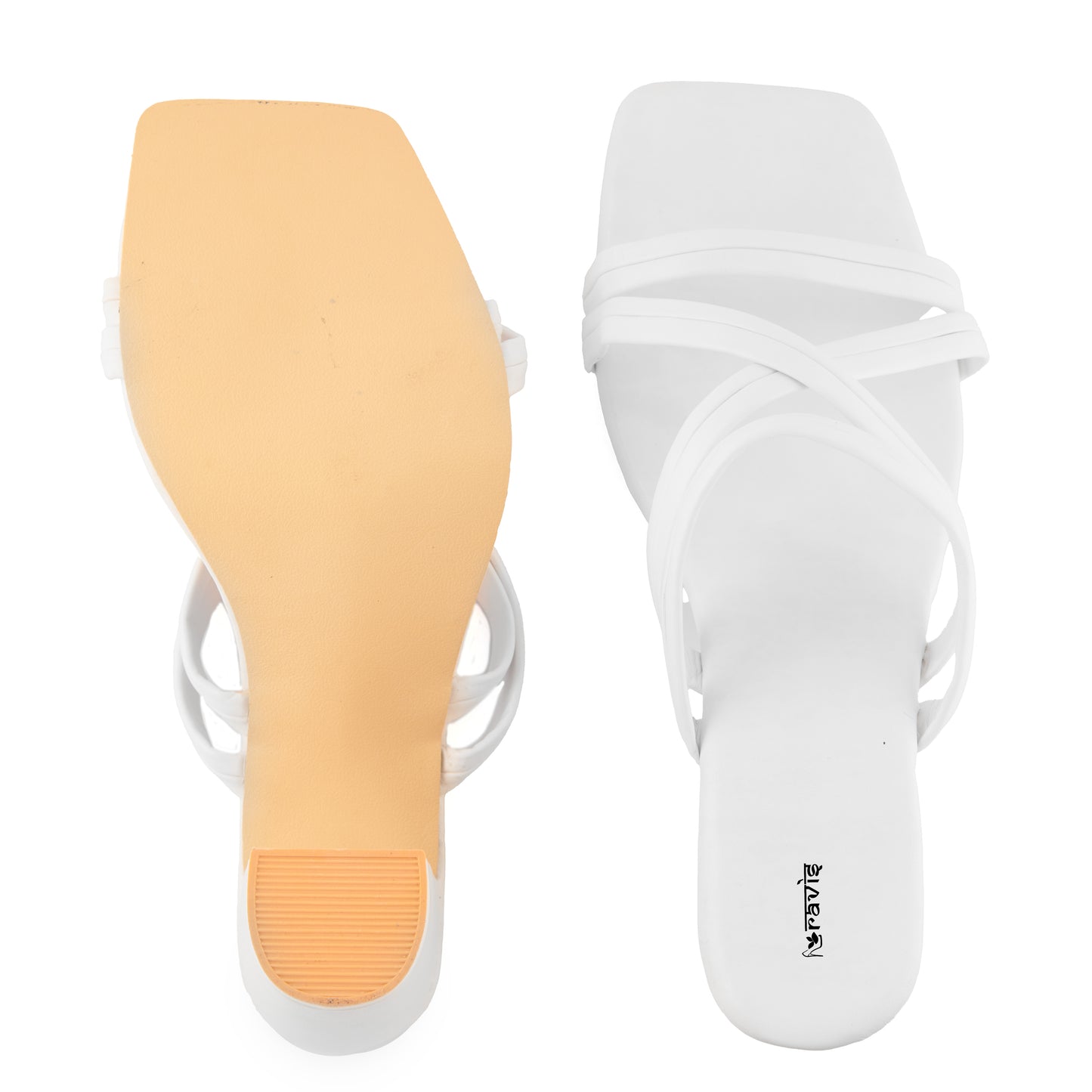 RAVIS Criss-Cross Elegance Heels