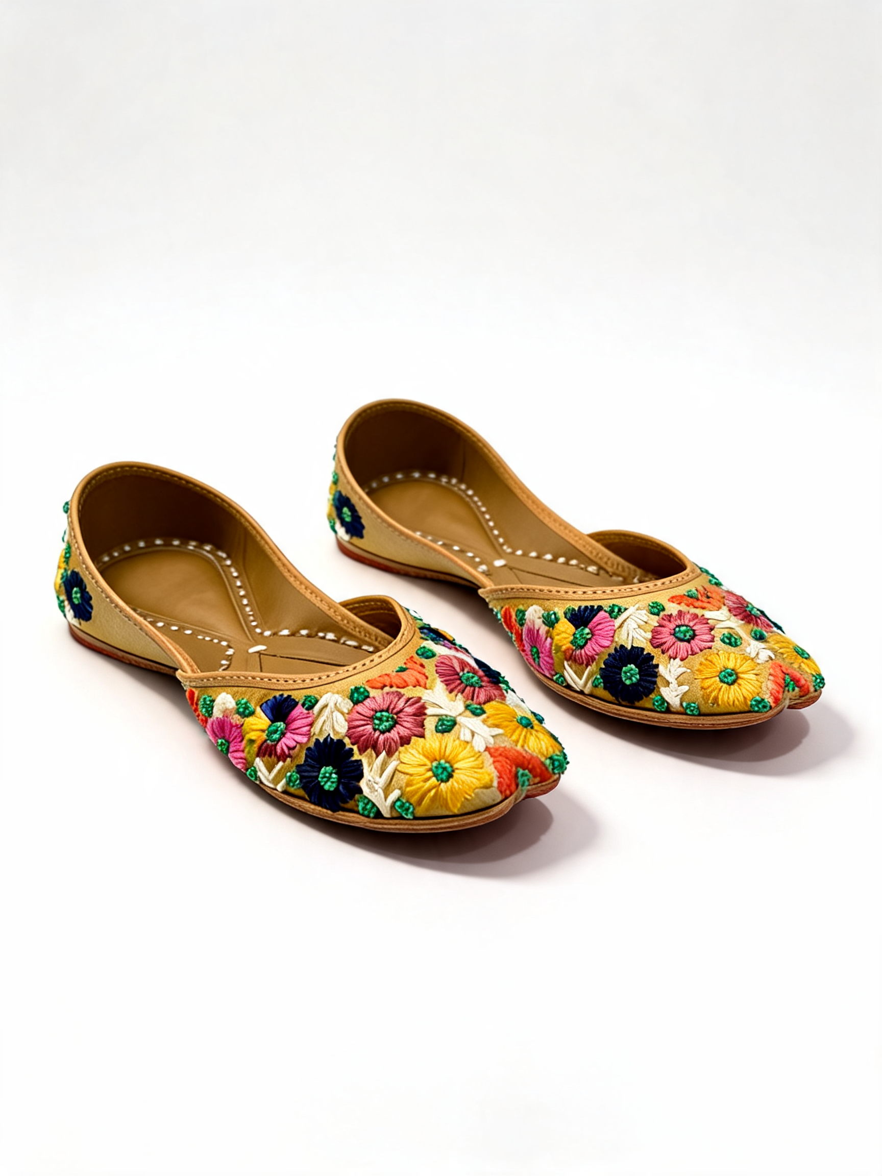 Multicolor |Festive Petals jutti05