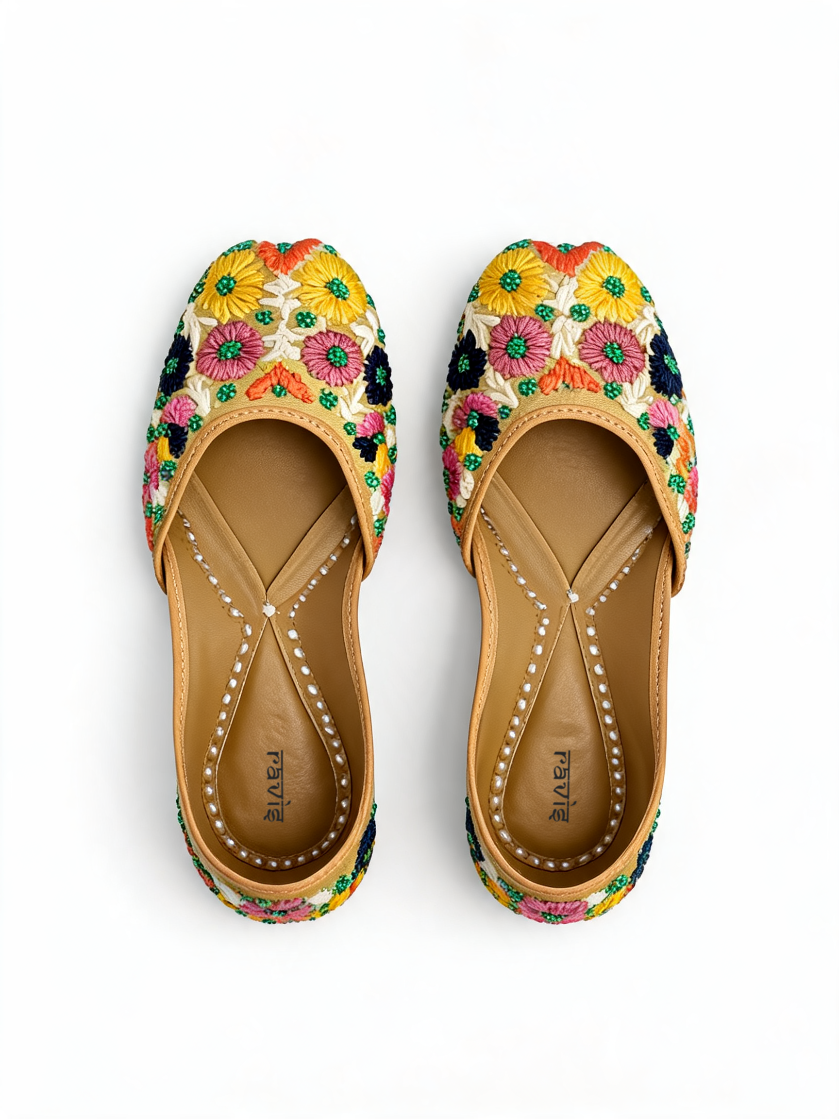 Multicolor |Festive Petals jutti04