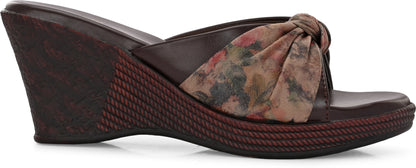 Ravis Floral High heel wedges