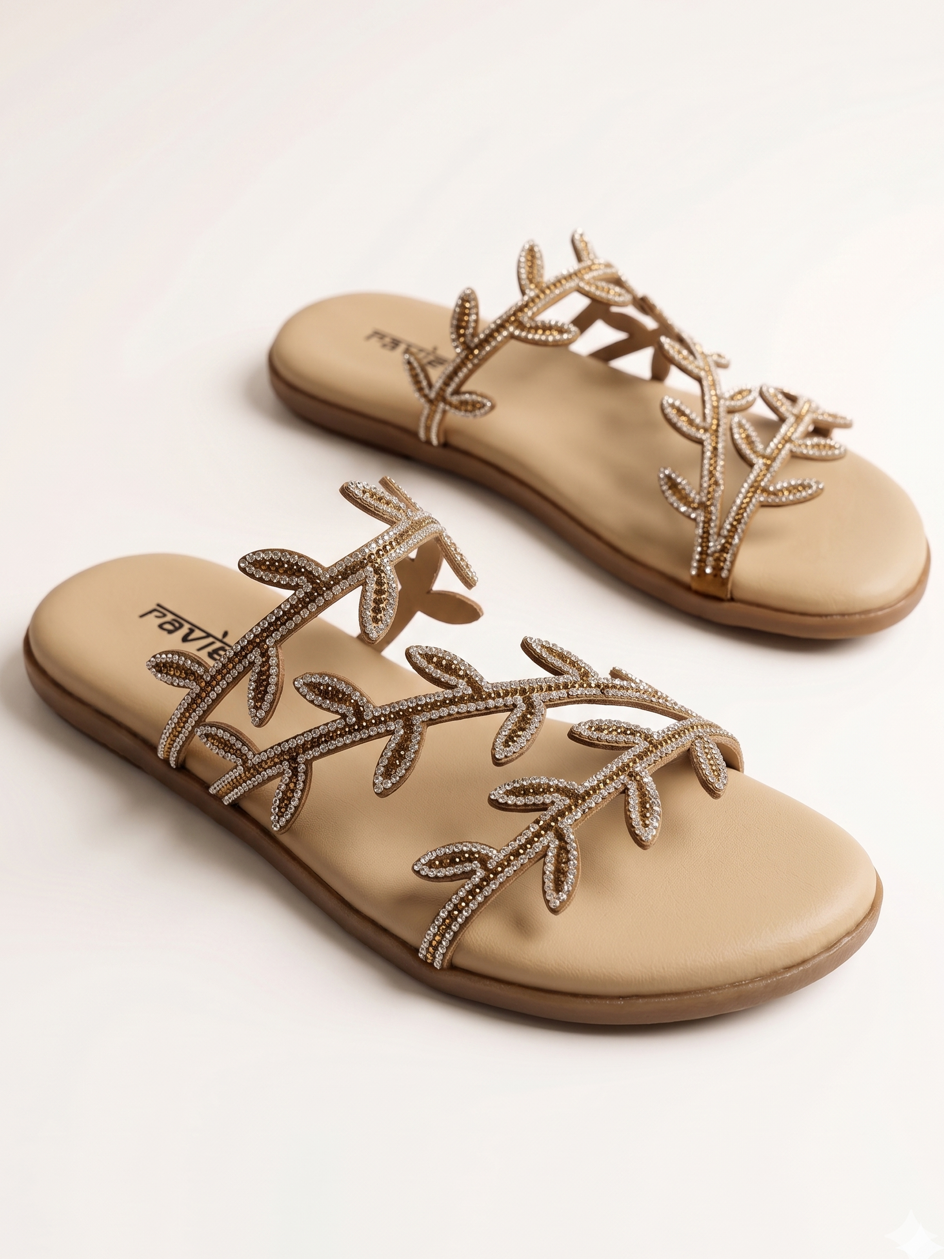 Beige | Vine Spark Flats