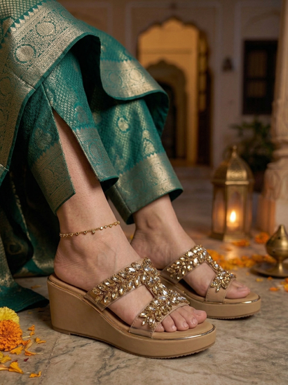 Desi Festive Wedges