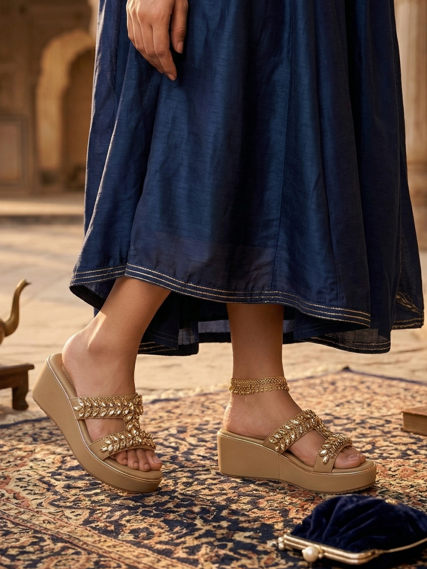 Desi Festive Wedges