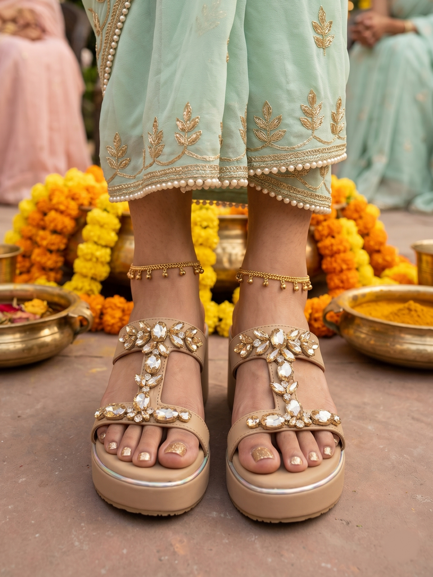 AuraSpark Ethnic Wedge