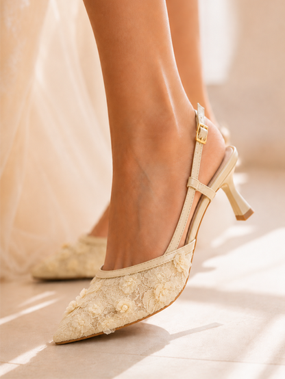 Rose Slingbling Heel
