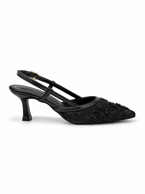Black | Rose Slingbling Heel03