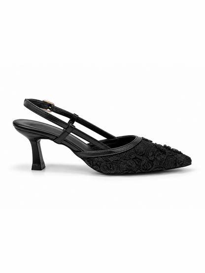 Black | Rose Slingbling Heel03