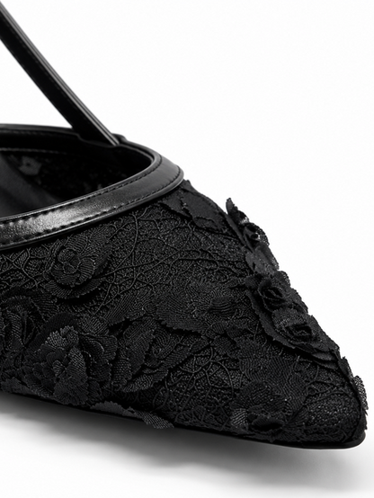 Black | Rose Slingbling Heel04
