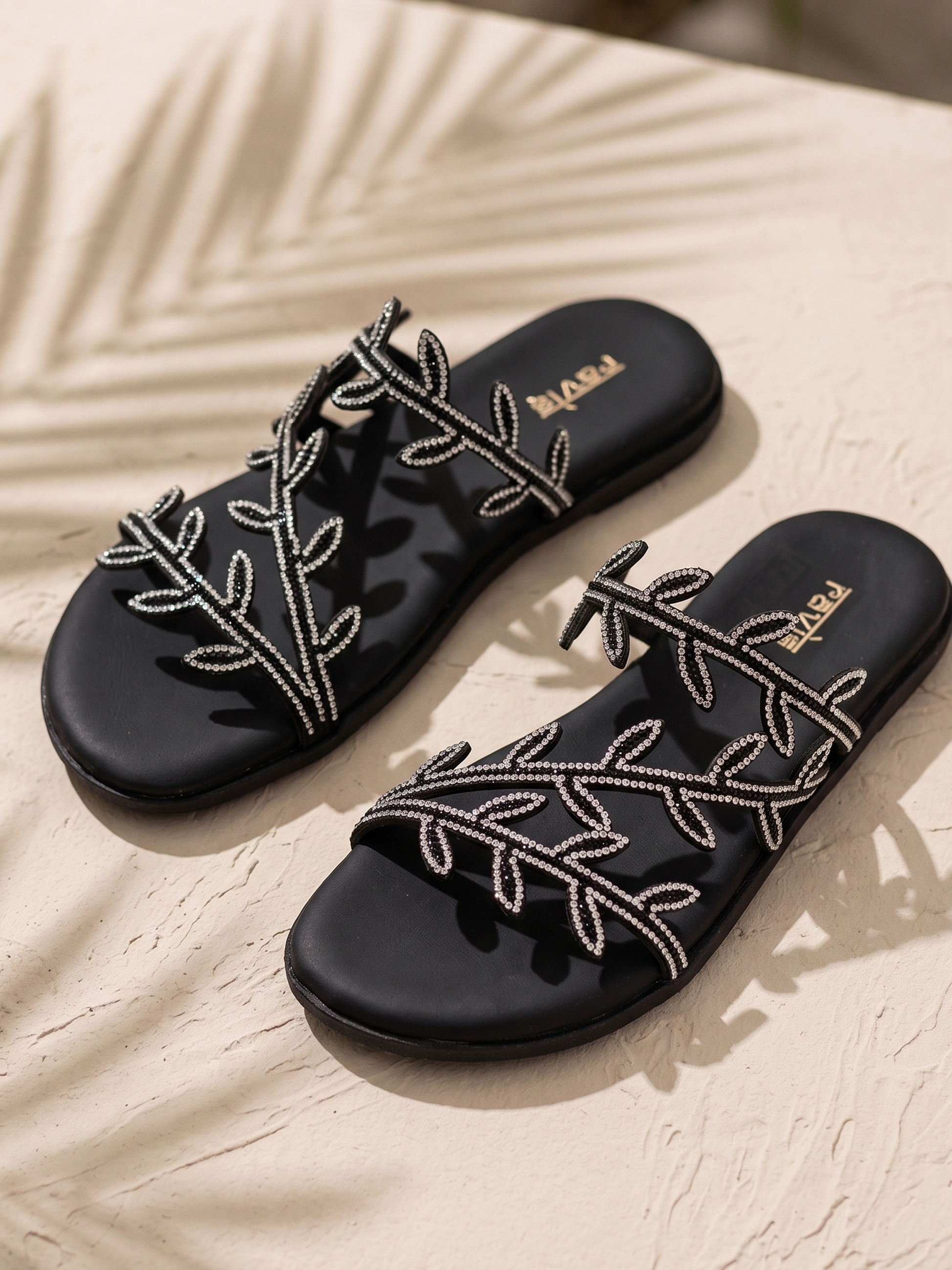 Black | Vine Spark Flats