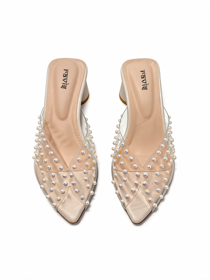 Cream | Pearl Veil heel06