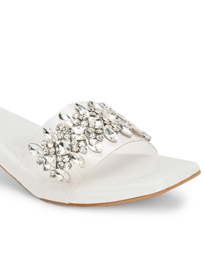 white | Ravis Attractive Shadi Vibes Heel