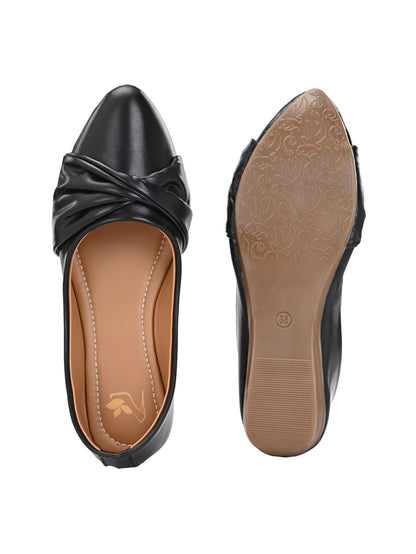 Ravis Women's Comfortable Pointed Toe Ballies