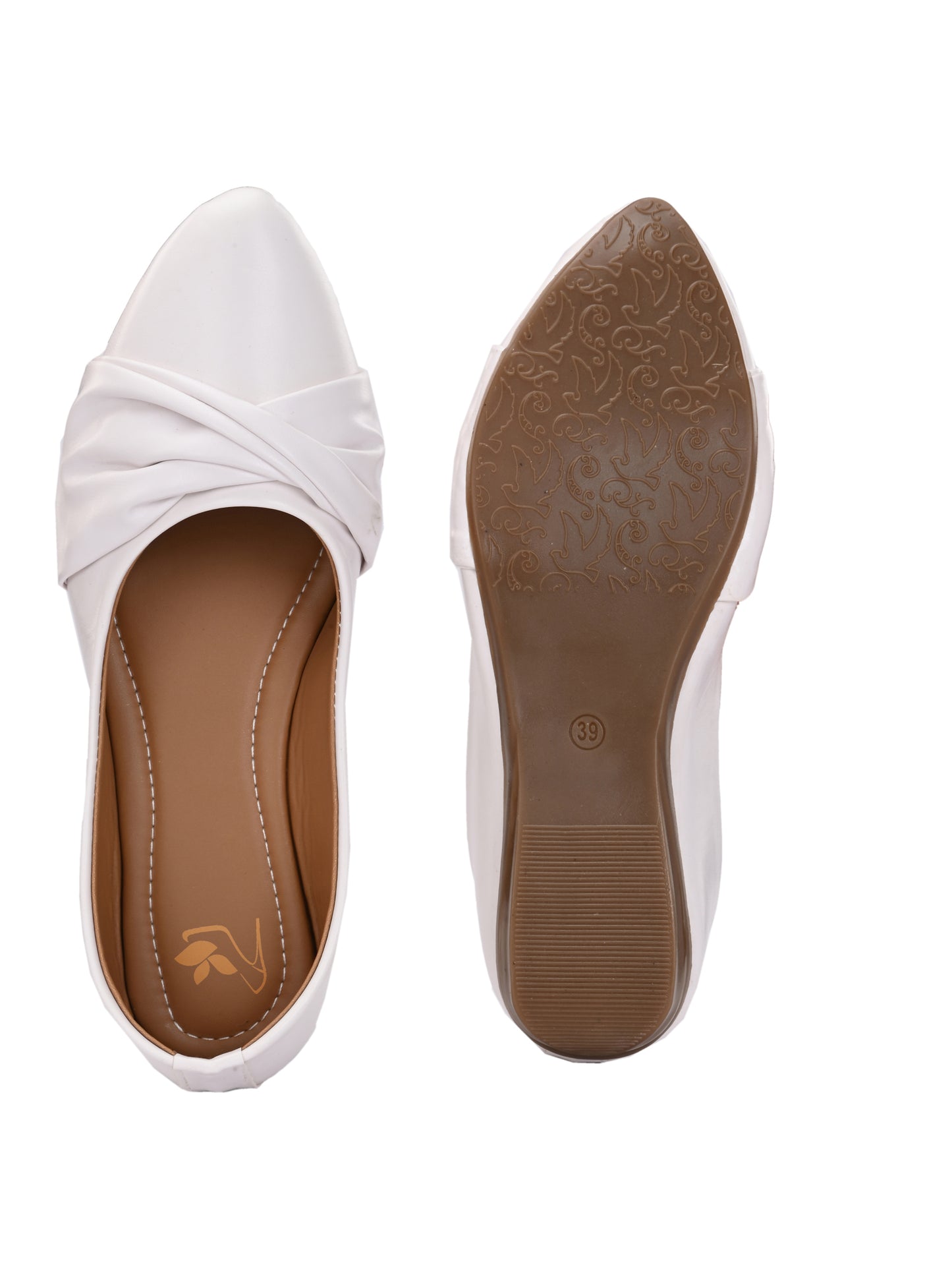 Ravis Women's Comfortable Pointed Toe Ballies