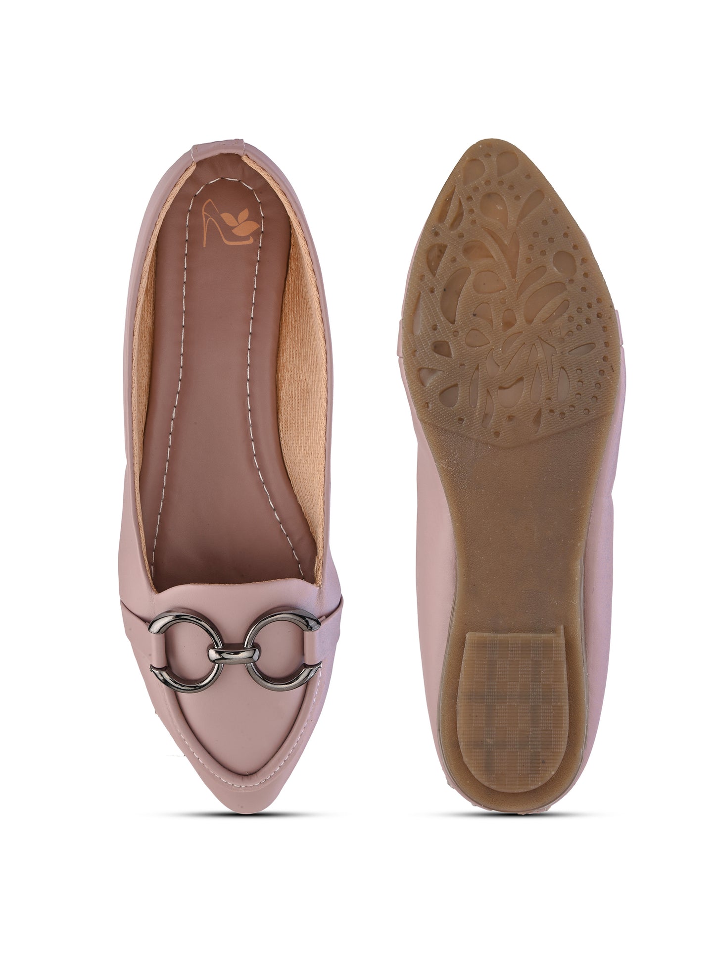 Ravis Women's Double 88 Pointed Toe Loafer