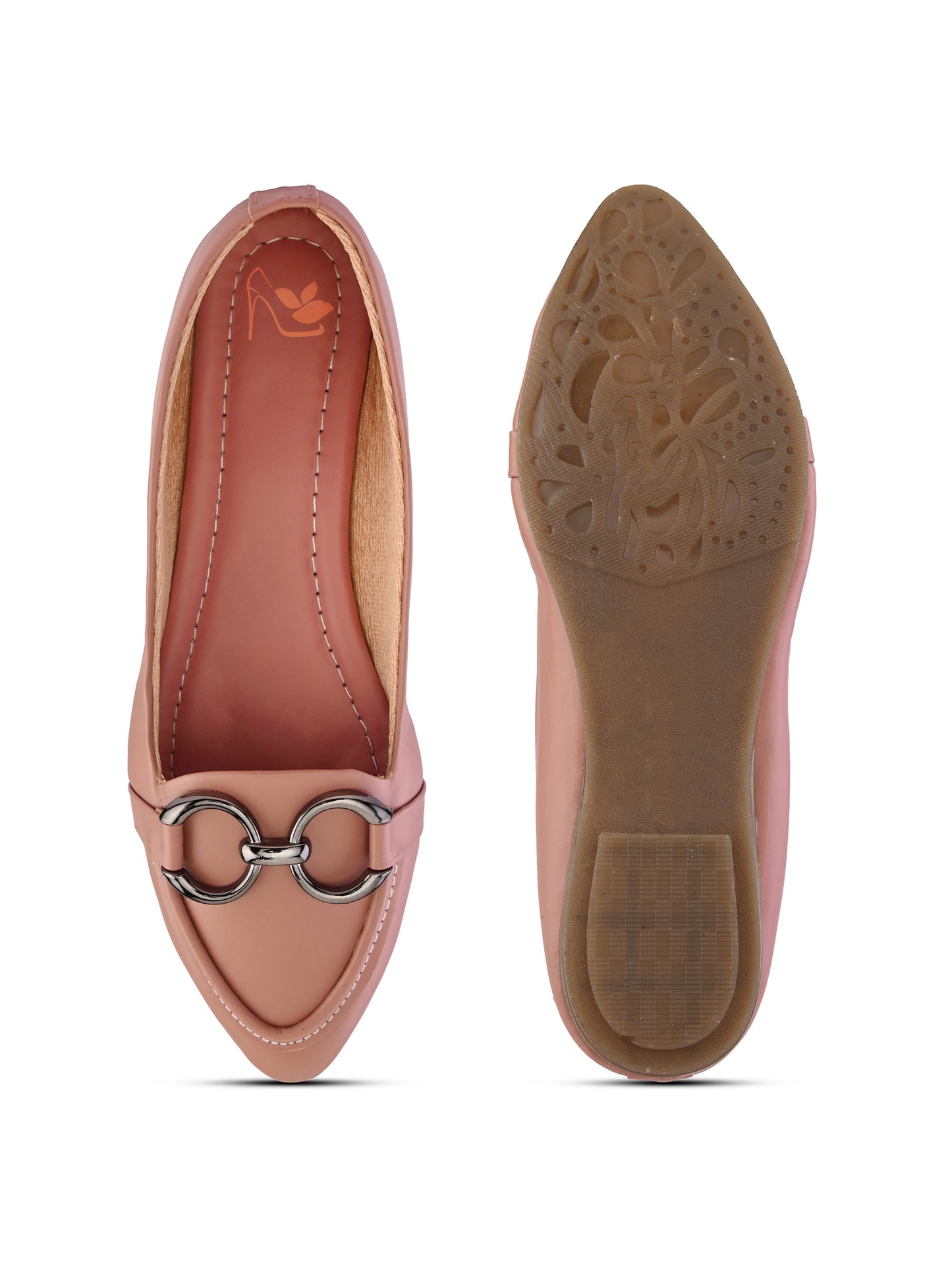 Ravis Women's Double 88 Pointed Toe Loafer