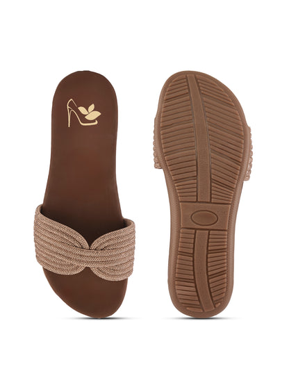 Ravis Textured Jalebi Slipper