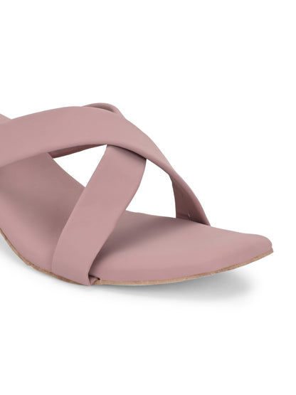 Ravis Women's Elegant Sparkle Crros Heel