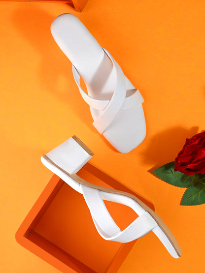 Ravis Women's Elegant Sparkle Crros Heel