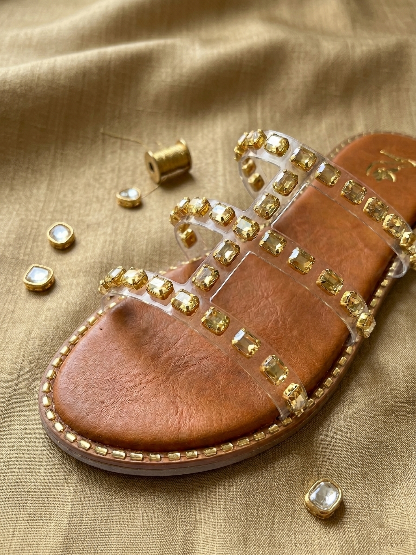 Transparent Stone Sliders