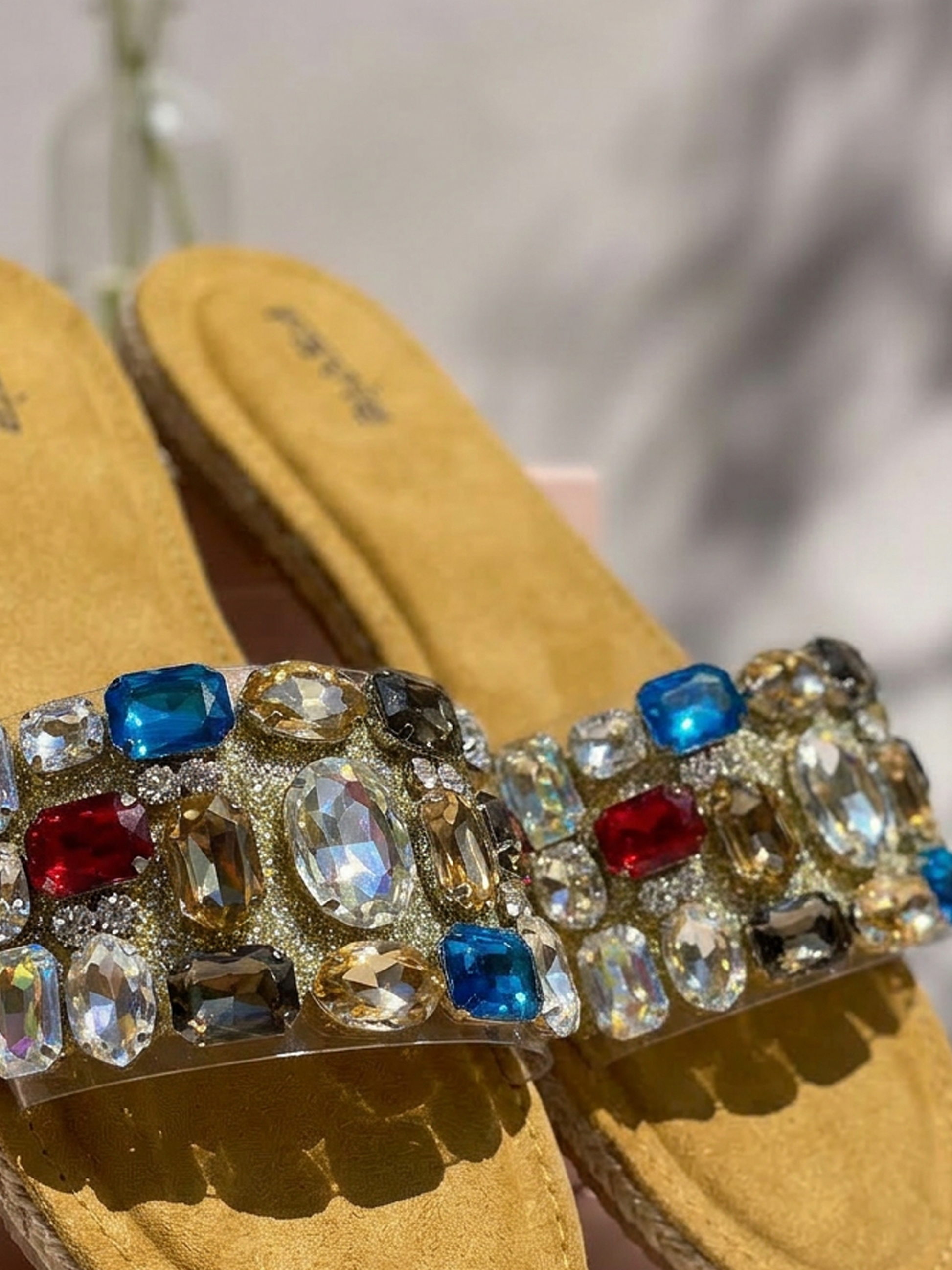 Multicolor | Crystal Multi slipper