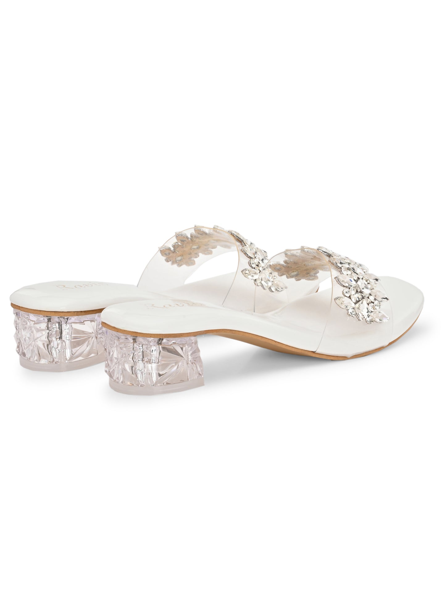 white | Ravis Attractive Shadi Vibes Heel