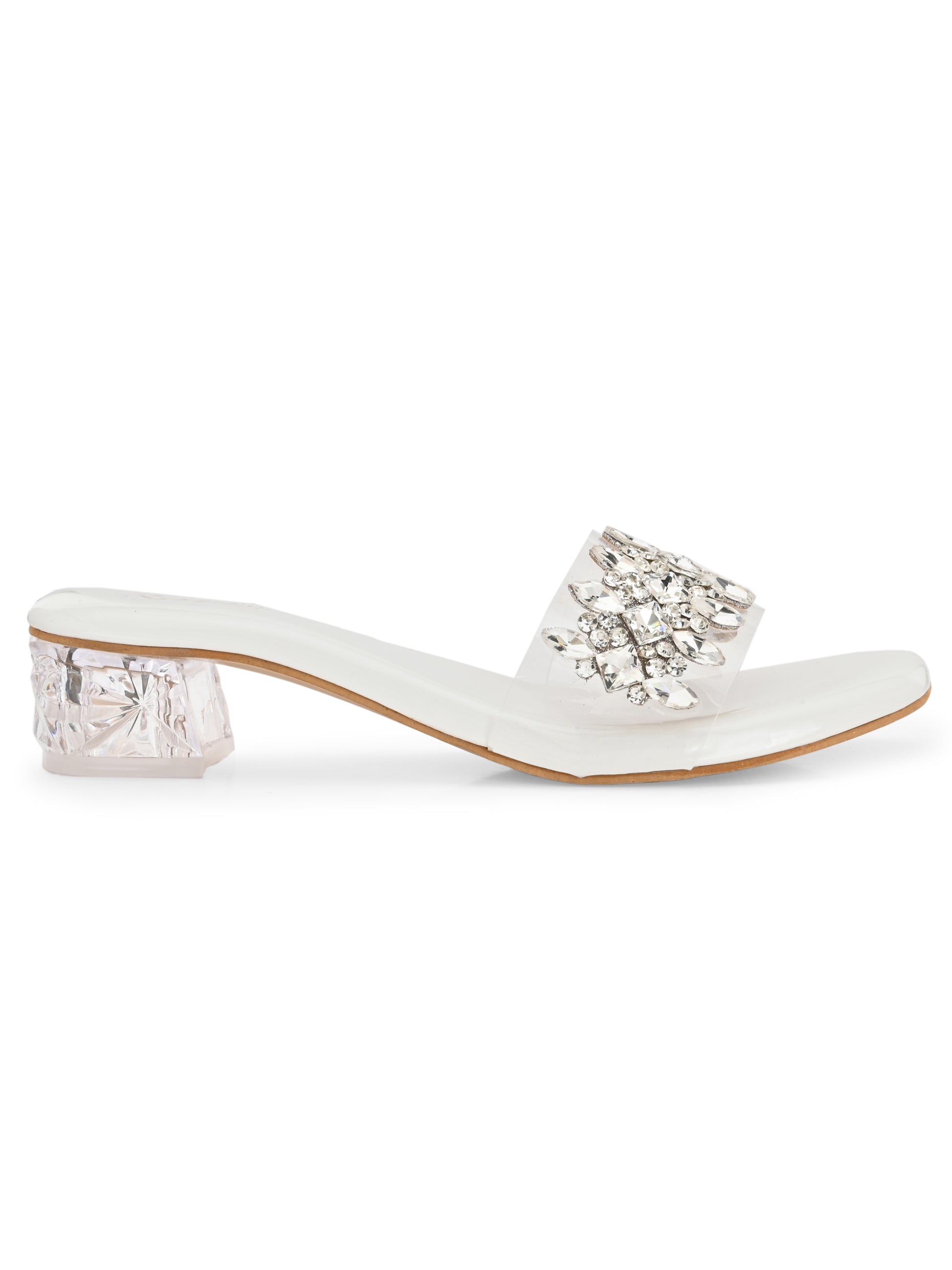 white | Ravis Attractive Shadi Vibes Heel