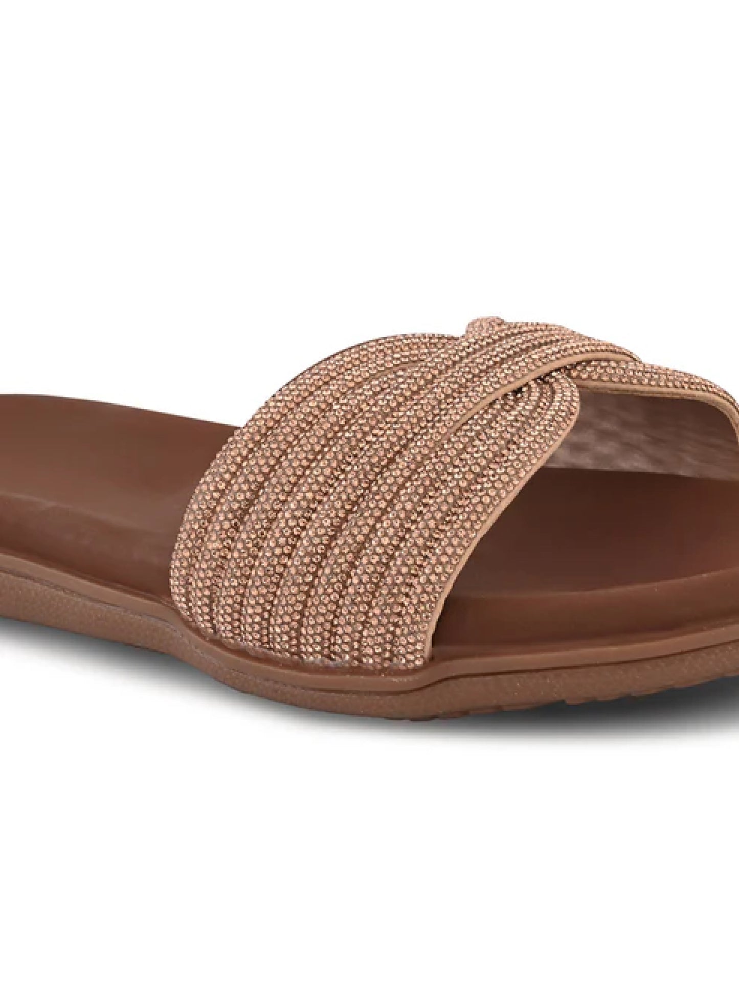 Brown | Ravis Textured Jalebi Slipper03