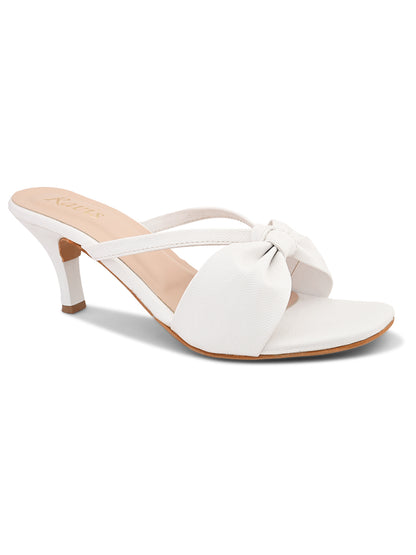 White Ravis Girls Mild Pencil Heel for women - product view 2