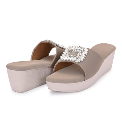 RAVIS  Fancy Slip-On with Embellished Buckle