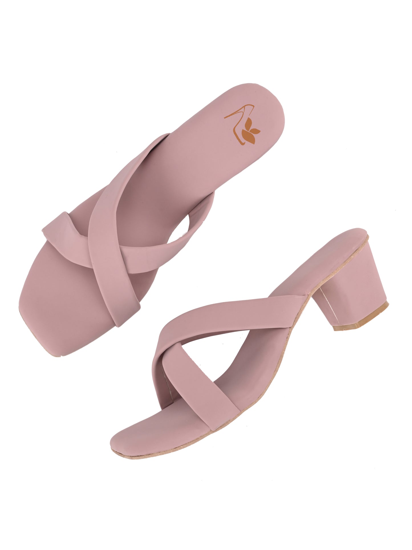 Ravis Women's Elegant Sparkle Crros Heel