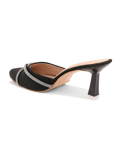 Ravis Ethnic Pointed Heels for Women – Traditional Party Wear Slip-Ons