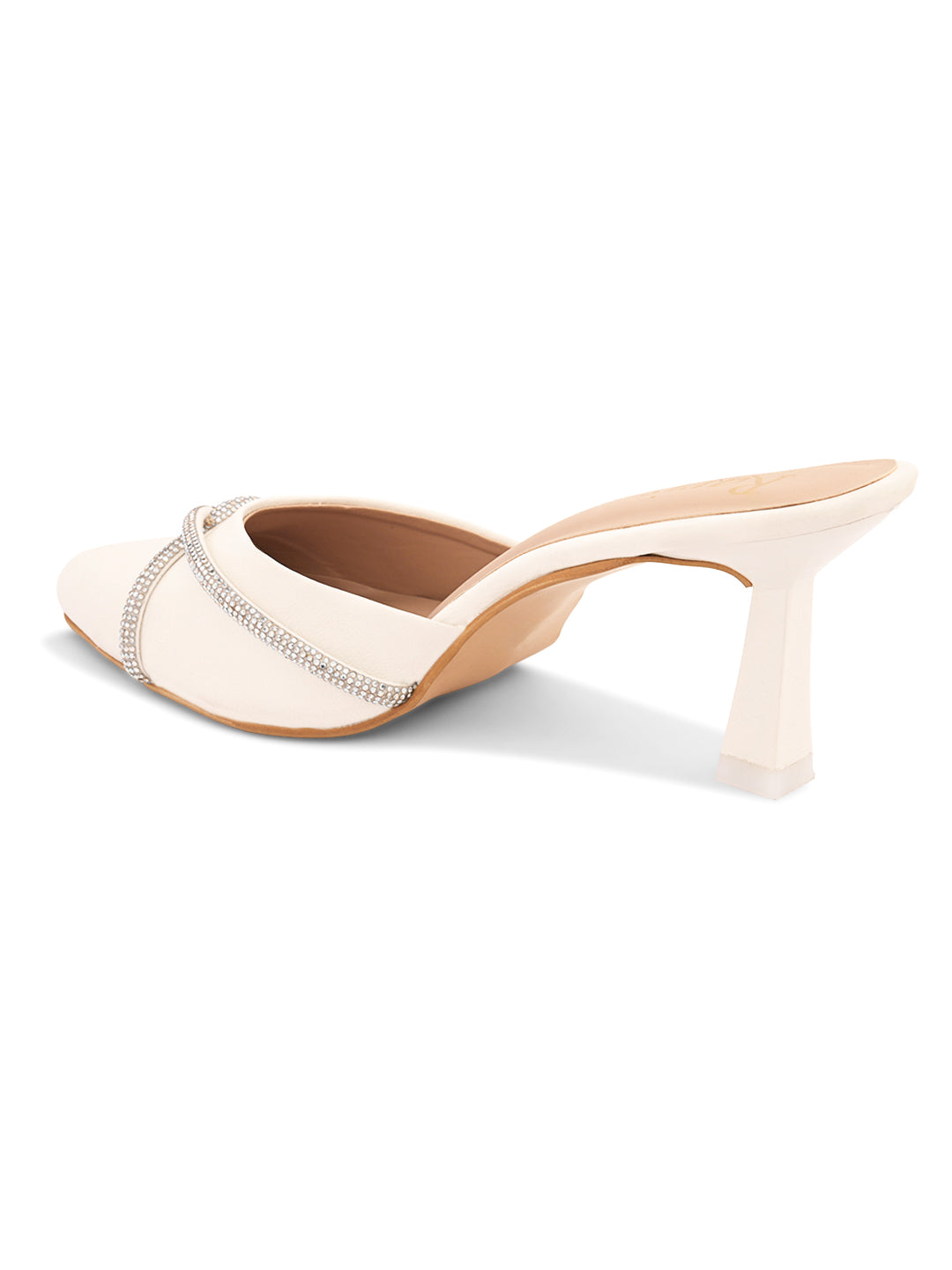 Ravis Ethnic Pointed Heels for Women – Traditional Party Wear Slip-Ons