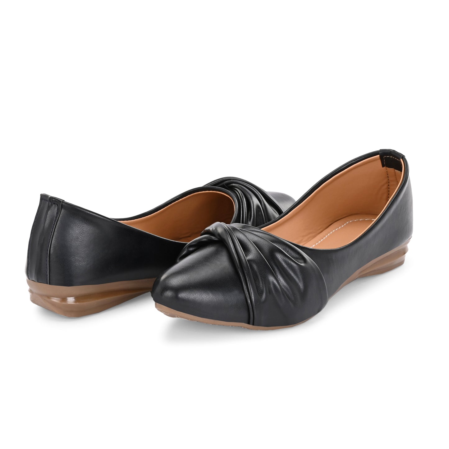 Ravis Knot Style Ballerina Flats – Daily Comfort Slip-On Shoes for Women