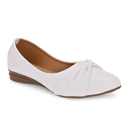 Ravis Women's Comfortable Pointed Toe Ballies