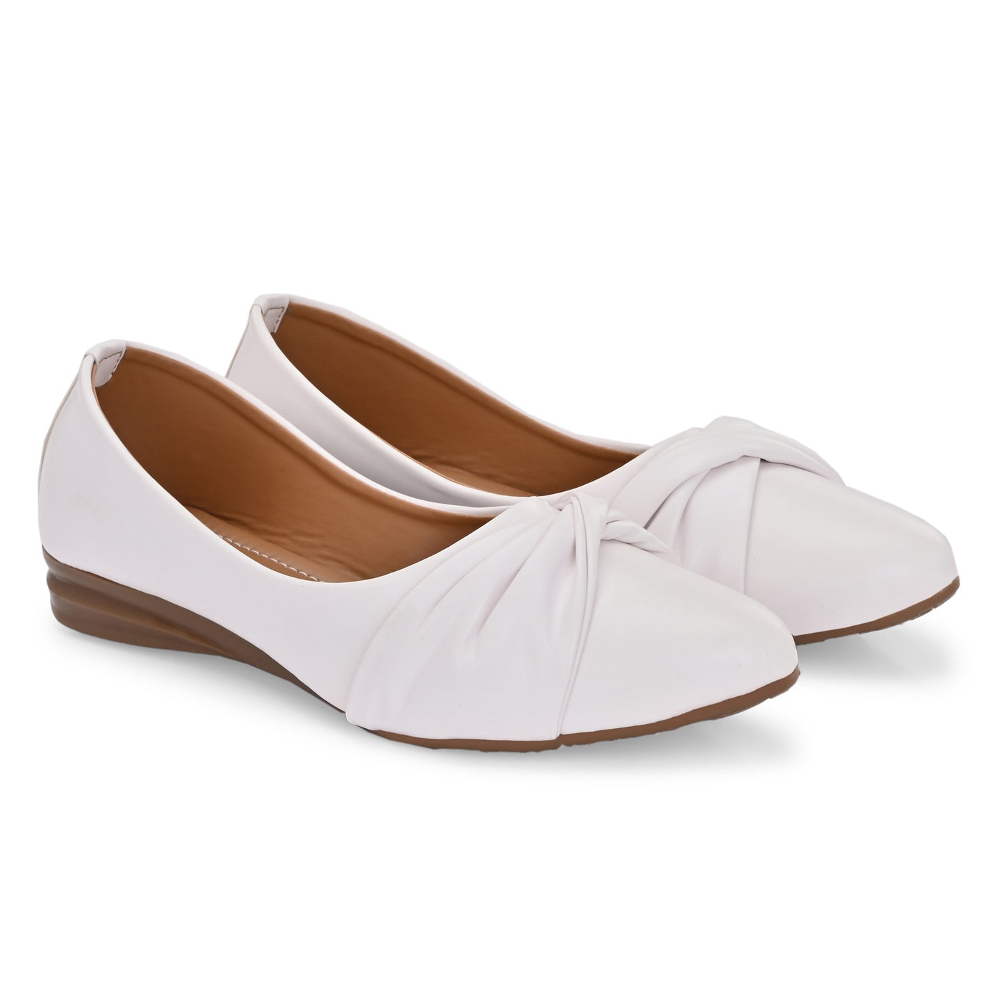Ravis Knot Style Ballerina Flats – Daily Comfort Slip-On Shoes for Women