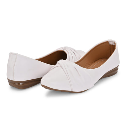 Ravis Knot Style Ballerina Flats – Daily Comfort Slip-On Shoes for Women