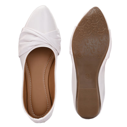 Ravis Knot Style Ballerina Flats – Daily Comfort Slip-On Shoes for Women