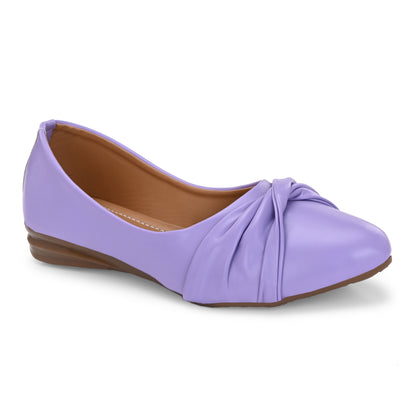 Ravis Knot Style Ballerina Flats – Daily Comfort Slip-On Shoes for Women