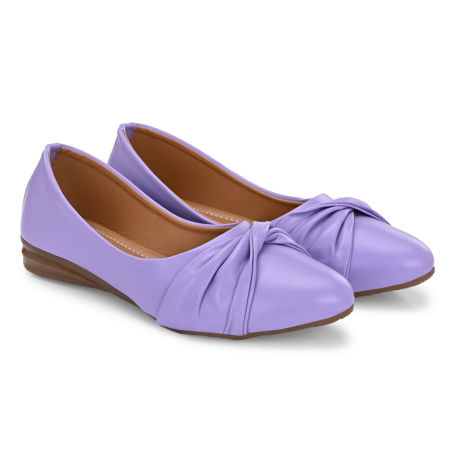 Ravis Knot Style Ballerina Flats – Daily Comfort Slip-On Shoes for Women