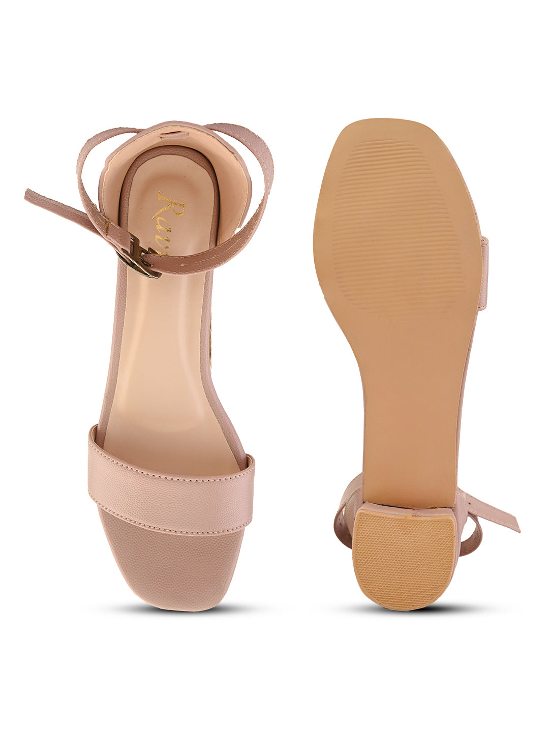 Ravis Ankle Strap Heel Sandals– Stylish Comfortable – Ravis Footwear