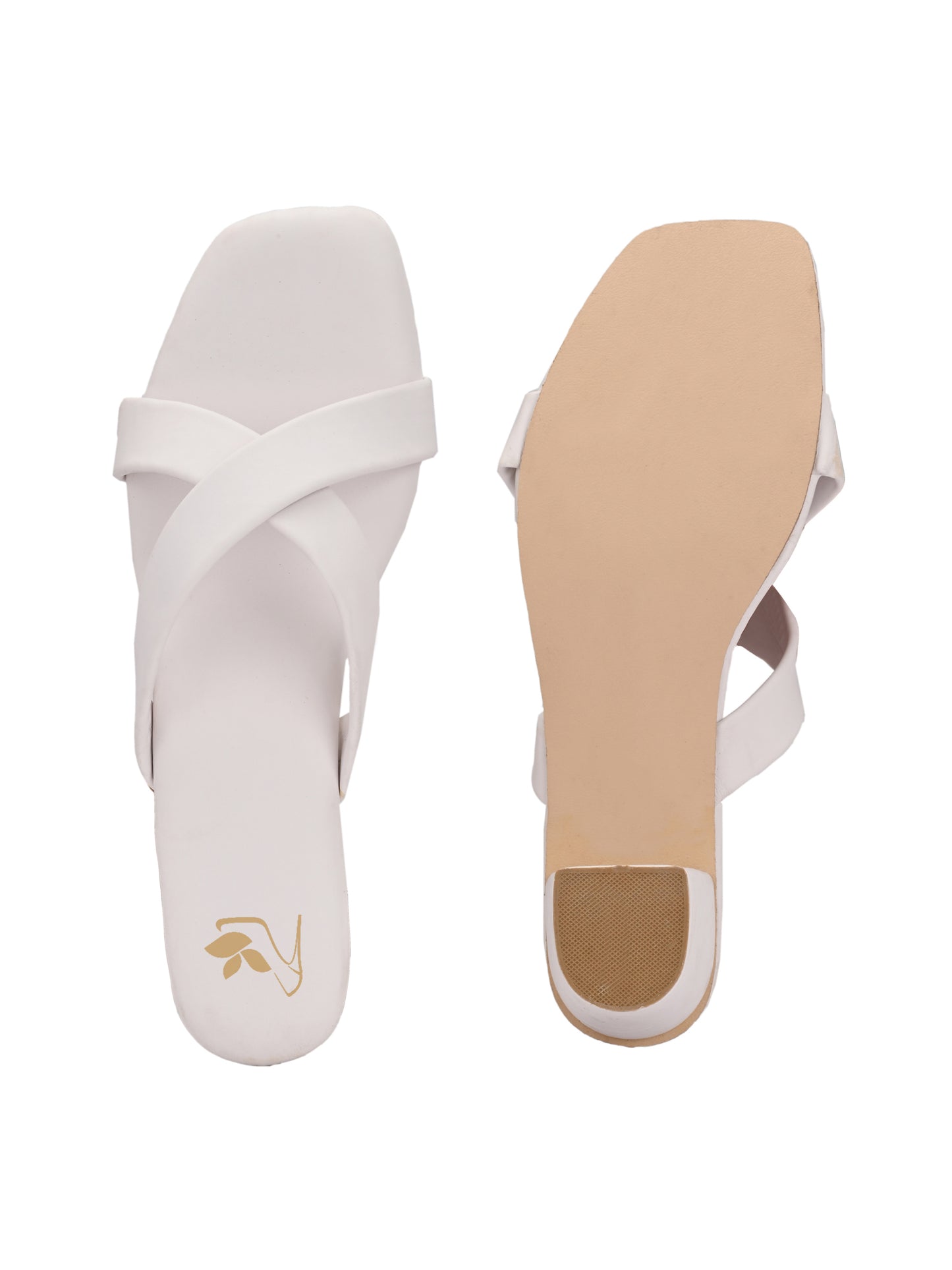 Ravis Women's Elegant Sparkle Crros Heel