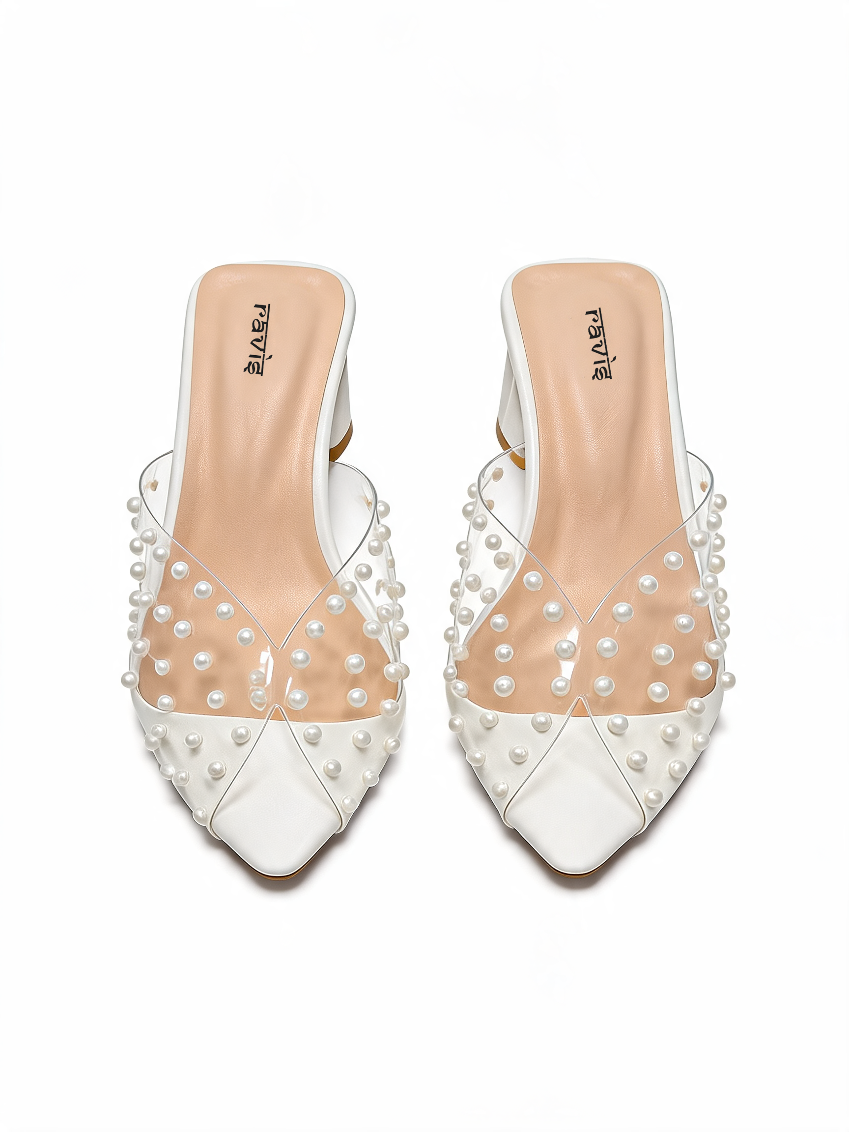 White | Pearl Veil heel06