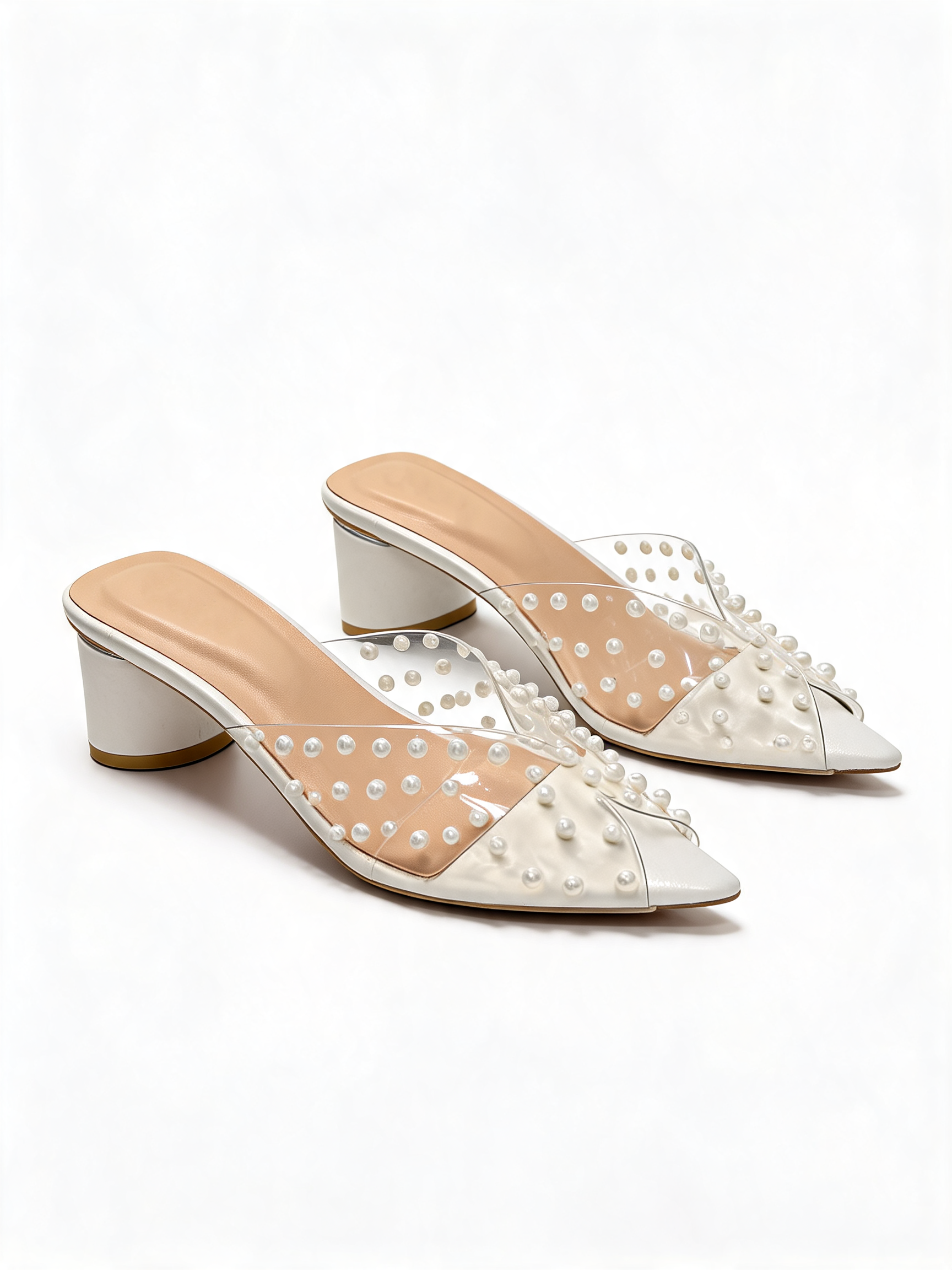 White | Pearl Veil heel03