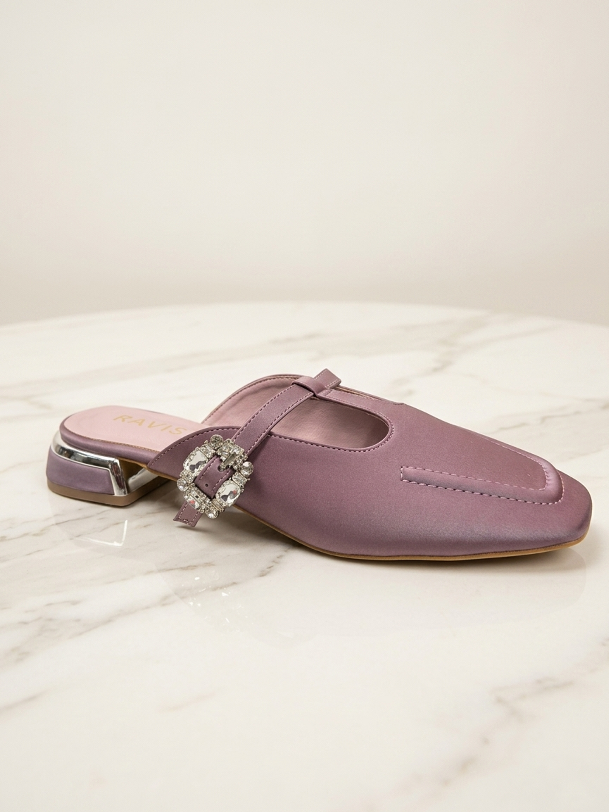 Woodrose | Crystal Muse Loafers